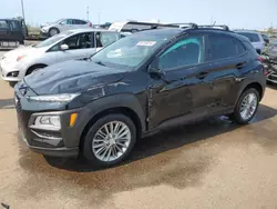 Salvage cars for sale at Woodhaven, MI auction: 2020 Hyundai Kona SEL