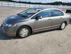 Honda salvage cars for sale: 2006 Honda Civic Hybrid