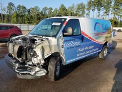 Salvage trucks for sale at Harleyville, SC auction: 2022 Chevrolet Express G2500