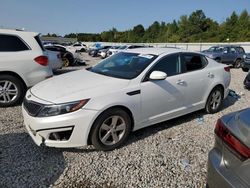 Salvage cars for sale at Memphis, TN auction: 2015 KIA Optima LX