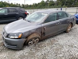 Volkswagen salvage cars for sale: 2012 Volkswagen Passat SE