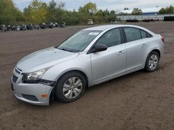 Salvage cars for sale at Columbia Station, OH auction: 2012 Chevrolet Cruze LS