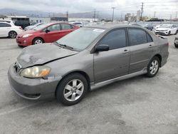 Salvage cars for sale from Copart Sun Valley, CA: 2005 Toyota Corolla CE