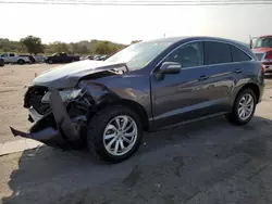 Salvage cars for sale at Lebanon, TN auction: 2017 Acura RDX Technology