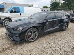 2021 Infiniti Q50 Luxe en venta en Opa Locka, FL