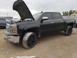 Salvage cars for sale at Greenwood, NE auction: 2015 Chevrolet Silverado K1500 LTZ