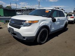 Salvage cars for sale from Copart Denver, CO: 2014 Ford Explorer XLT