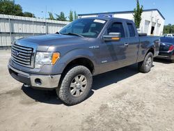 Salvage cars for sale at Savannah, GA auction: 2012 Ford F150 Super Cab