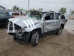 Salvage cars for sale at Pekin, IL auction: 2017 Jeep Patriot Latitude