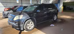 Salvage cars for sale at Brighton, CO auction: 2011 GMC Acadia SLE