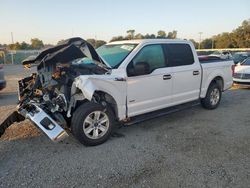 Ford salvage cars for sale: 2016 Ford F150 Supercrew