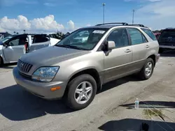 Lexus salvage cars for sale: 2002 Lexus RX 300