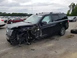 Salvage cars for sale at Dunn, NC auction: 2018 Ford Expedition Limited