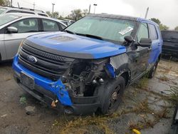 Ford Vehiculos salvage en venta: 2014 Ford Explorer Police Interceptor