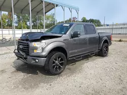 Ford salvage cars for sale: 2015 Ford F150 Supercrew