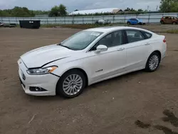 Salvage cars for sale at Columbia Station, OH auction: 2014 Ford Fusion SE Hybrid