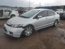 Salvage cars for sale at Colorado Springs, CO auction: 2009 Honda Civic LX