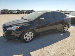 Salvage cars for sale at San Antonio, TX auction: 2016 Ford Focus S