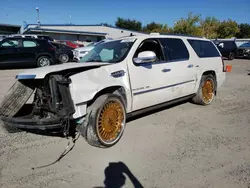 Salvage cars for sale at Sacramento, CA auction: 2013 Cadillac Escalade ESV Platinum