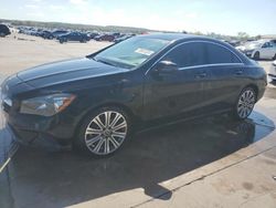 Salvage cars for sale from Copart Grand Prairie, TX: 2018 Mercedes-Benz CLA 250