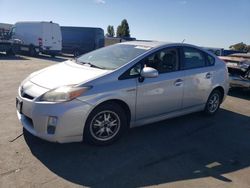 Salvage cars for sale at Hayward, CA auction: 2010 Toyota Prius