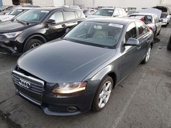 Salvage cars for sale at Vallejo, CA auction: 2009 Audi A4 2.0T Quattro