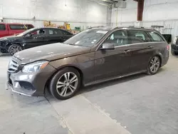 Mercedes-Benz Vehiculos salvage en venta: 2014 Mercedes-Benz E 350 4matic Wagon