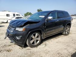 Salvage cars for sale at Los Angeles, CA auction: 2014 Jeep Grand Cherokee Overland