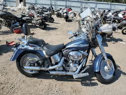 Salvage Motorcycles for sale at auction: 2003 Harley-Davidson Flstfi