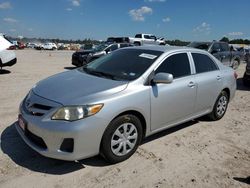 Salvage cars for sale at Houston, TX auction: 2012 Toyota Corolla Base