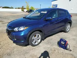 Salvage cars for sale at Mcfarland, WI auction: 2016 Honda HR-V EX