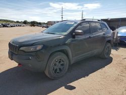 Salvage cars for sale at Colorado Springs, CO auction: 2021 Jeep Cherokee Trailhawk