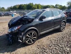 Nissan salvage cars for sale: 2017 Nissan Rogue Sport S