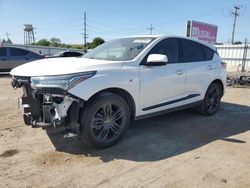 Salvage cars for sale at Chicago Heights, IL auction: 2021 Acura RDX A-Spec