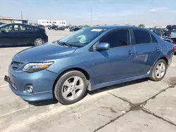 Salvage cars for sale at Grand Prairie, TX auction: 2013 Toyota Corolla Base