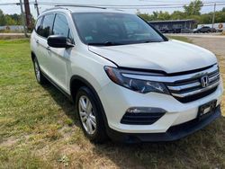 Honda salvage cars for sale: 2016 Honda Pilot LX