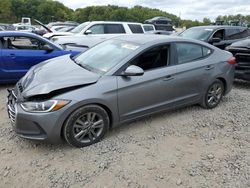 Salvage cars for sale at Windsor, NJ auction: 2018 Hyundai Elantra SEL