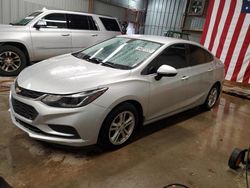 Chevrolet salvage cars for sale: 2017 Chevrolet Cruze LT