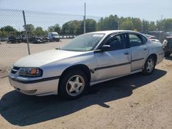 Salvage cars for sale at Chalfont, PA auction: 2002 Chevrolet Impala LS