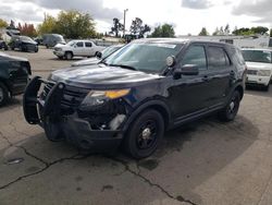 Salvage cars for sale from Copart Woodburn, OR: 2014 Ford Explorer Police Interceptor