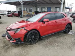 Salvage cars for sale from Copart Los Angeles, CA: 2021 Toyota Corolla SE