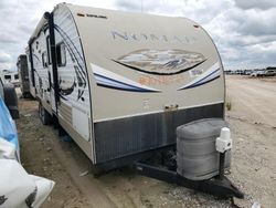 Salvage trucks for sale at Houston, TX auction: 2013 Nomad Travel Trailer