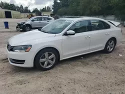 Salvage cars for sale from Copart Knightdale, NC: 2013 Volkswagen Passat SE