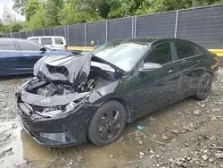 Salvage cars for sale at Waldorf, MD auction: 2022 Hyundai Elantra SEL