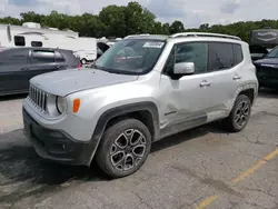 Salvage cars for sale at Sikeston, MO auction: 2015 Jeep Renegade Limited