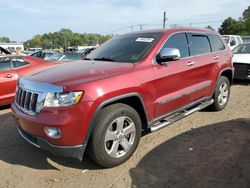 Salvage cars for sale at Hillsborough, NJ auction: 2012 Jeep Grand Cherokee Limited