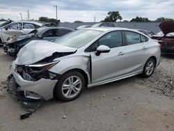 Salvage cars for sale at Franklin, WI auction: 2016 Chevrolet Cruze LT