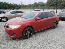 Salvage cars for sale at Ellenwood, GA auction: 2012 Toyota Camry Base