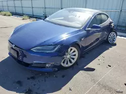 Salvage cars for sale at Magna, UT auction: 2016 Tesla Model S