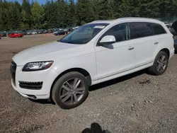 Salvage cars for sale at Graham, WA auction: 2013 Audi Q7 Premium Plus